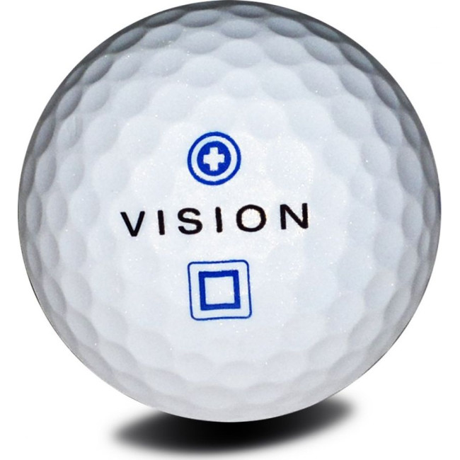 Мячи для гольфа Vision PRO-TOUR X*WJB 12 шт, бело-синие