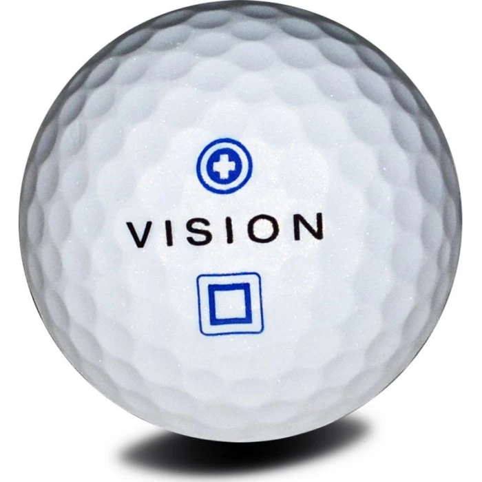 Мячи для гольфа Vision PRO-TOUR X*WJB 12 шт, бело-синие