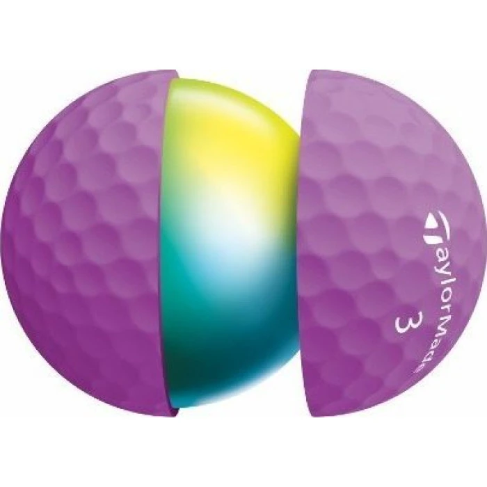 М'ячі для гольфу Taylor Made Kalea 2022 12 шт, фіолетові