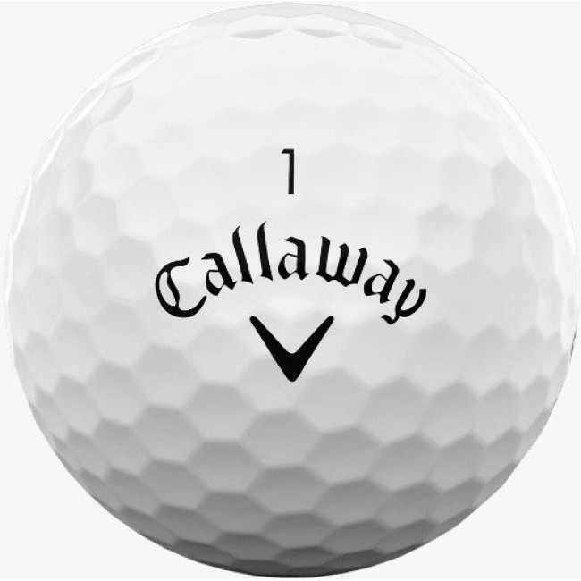 Мячи для гольфа Callaway Warbird 12 шт, белые