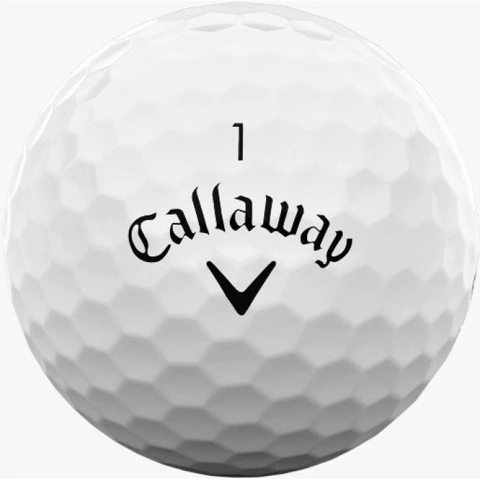 М'ячі для гольфу Callaway Warbird 12 шт, білі