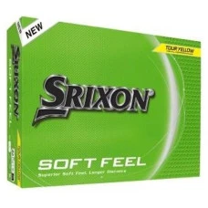 М'ячі для гольфу Srixon Soft Feel 12 шт, жовті