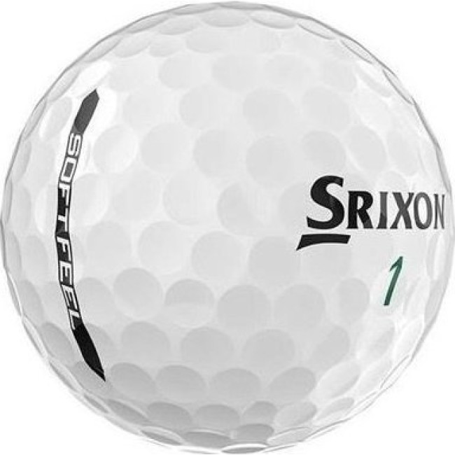 М'ячі для гольфу Srixon Soft Feel 6 шт, білі