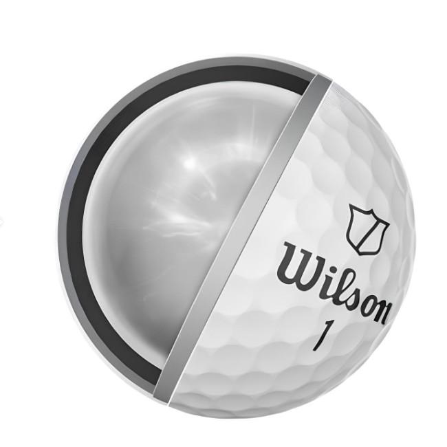 М'ячі для гольфу Wilson Staff Model 12 шт, білі