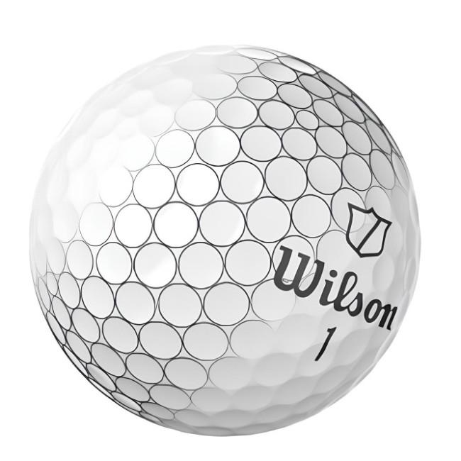 М'ячі для гольфу Wilson Staff Model 12 шт, білі