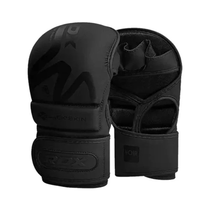Перчатки греплинговые для ММА RDX T15 Noir Inner Matte размер L, черные