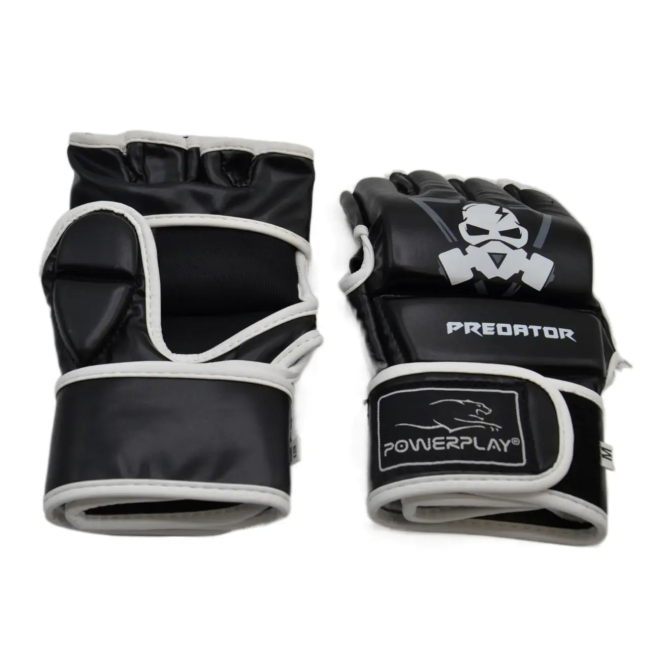 Перчатки для MMA PowerPlay 3056 А размер XL, черные