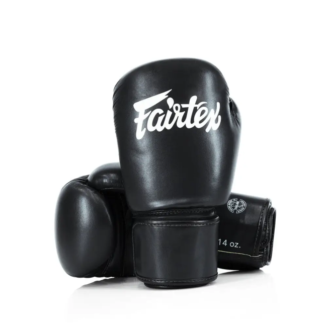 Перчатки боксерские с бинтами Fairtex Amateur BGV27 16 унций, черные
