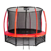 Батут Jumpi Maxy Comfort Plus с внутренней сеткой 10 футов 312 см красный
