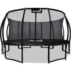 Батут Jumpi Maxy Comfort Plus с внутренней сеткой 14,5 фута 435 см черный