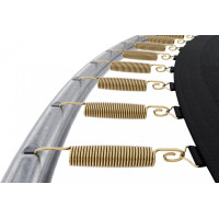 Батут Zipro Jump Pro с наружной сеткой 6 футов 183 см черно-зеленый