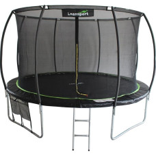 Батут Lean Sport 8344 с внутренней сеткой 10 футов 305 см черный
