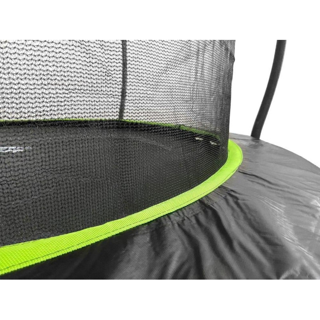 Батут Lean Sport 8344 с внутренней сеткой 10 футов 305 см черный