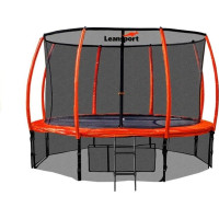Батут Lean Sport Best с внутренней сеткой 12 футов 366 см оранжевый