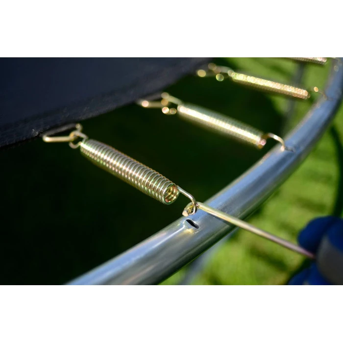 Батут Funfit 846 с наружной сеткой 10 футов 312 см синий