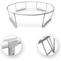 Батут OUTTEC Pumpkin с внутренней сеткой 12 футов 366 см черный