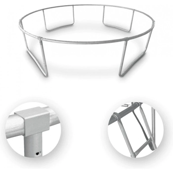 Батут OUTTEC Pumpkin с внутренней сеткой 12 футов 366 см черный