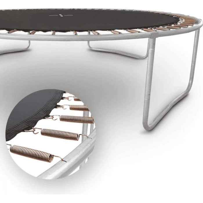 Батут OUTTEC Pumpkin с внутренней сеткой 12 футов 366 см черный