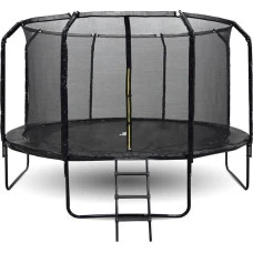 Батут SkyFlyer TR0036 с внутренней сеткой 14 футов 426 см черный