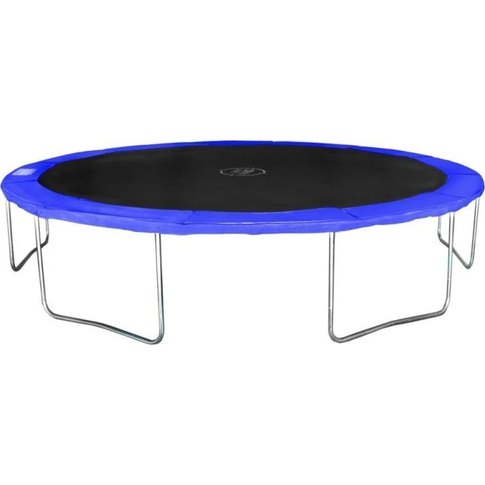 Батут SkyRamiz с наружной сеткой 12 футов 366 см черно-синий