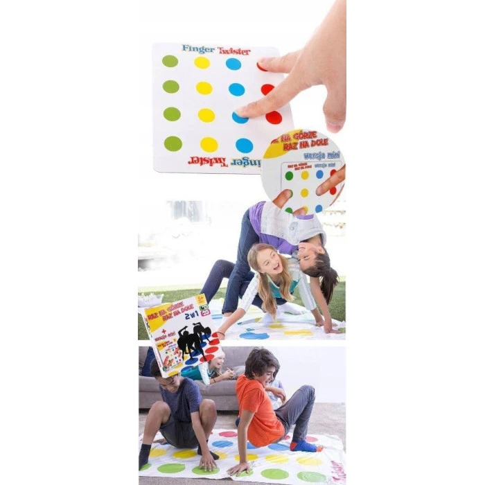 Аркадна гра "Твістер" Once Up Once Down 2в1 Ramiz, 138 х 168 см