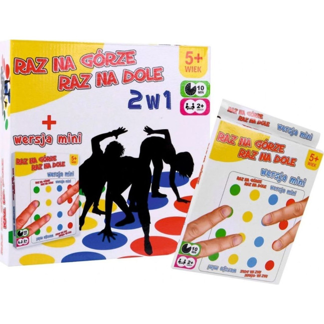 Аркадная игра "Твистер" Once Up Once Down 2в1 Ramiz, 138 х 168 см