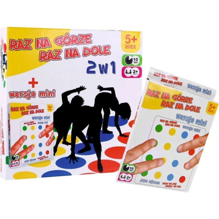 Аркадна гра "Твістер" Once Up Once Down 2в1 Ramiz, 138 х 168 см