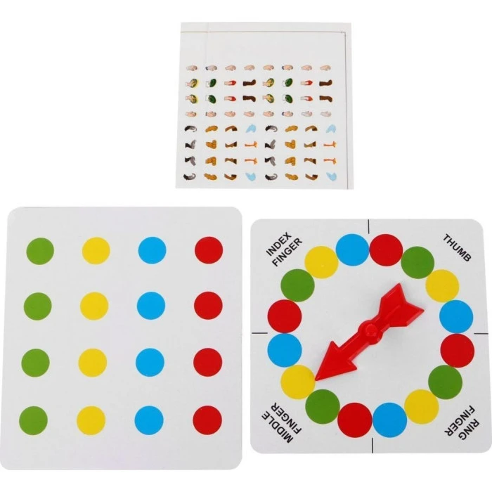 Аркадна гра "Твістер" Once Up Once Down 2в1 Ramiz, 138 х 168 см