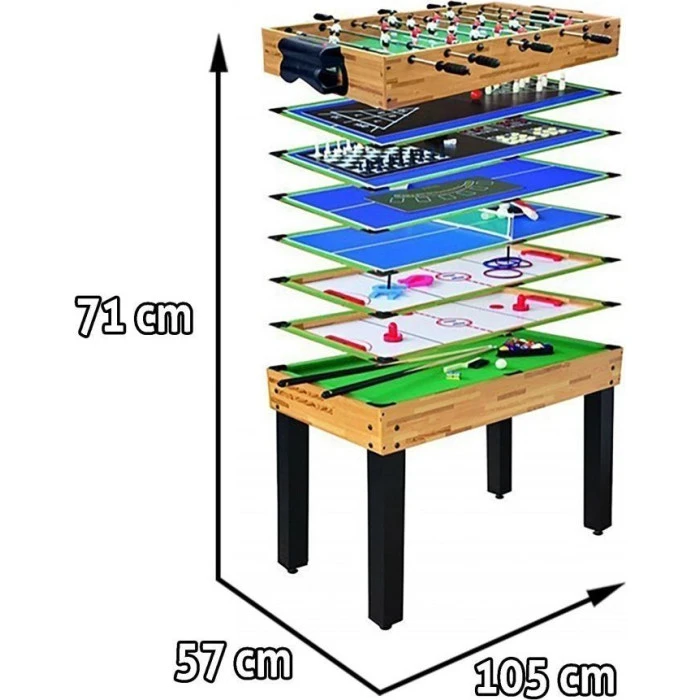 Игровой стол 12в1 Ramiz, 105 х 57 х 71 см