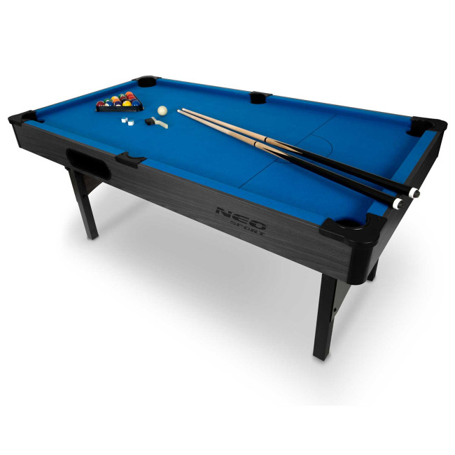 Бильярдный стол с аксессуарами Neo-Sport NS-809, 178 x 95 x 80 см