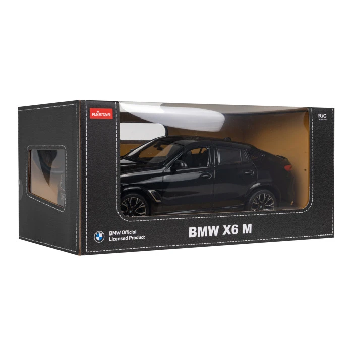 BMW X6 M black RASTAR модель 1:14 Авто на дистанционном управлении + пульт 2,4 ГГц