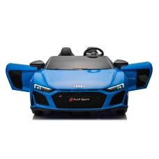 Детская аккумуляторная машинка Audi Spyder R8 LIFT Синяя