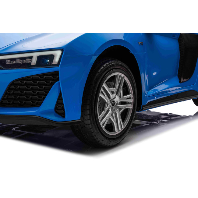Детская аккумуляторная машинка Audi Spyder R8 LIFT Синяя