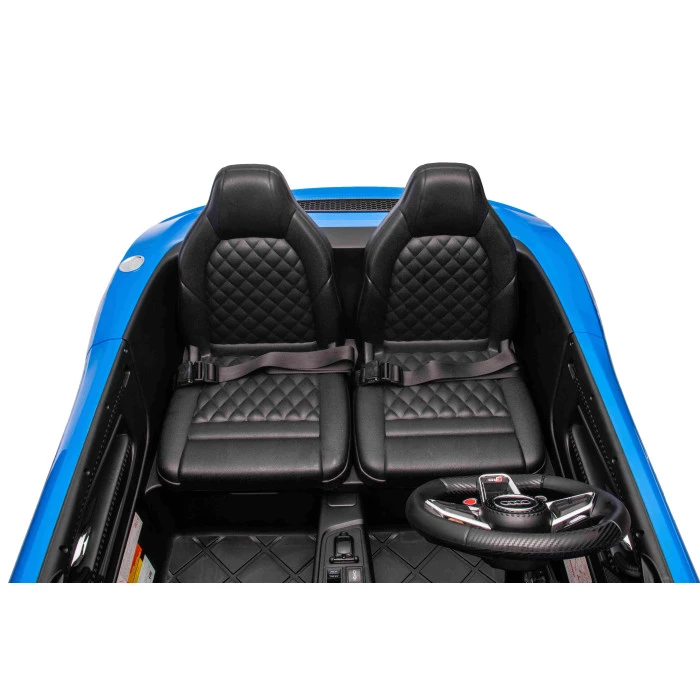 Детская аккумуляторная машинка Audi Spyder R8 LIFT Синяя