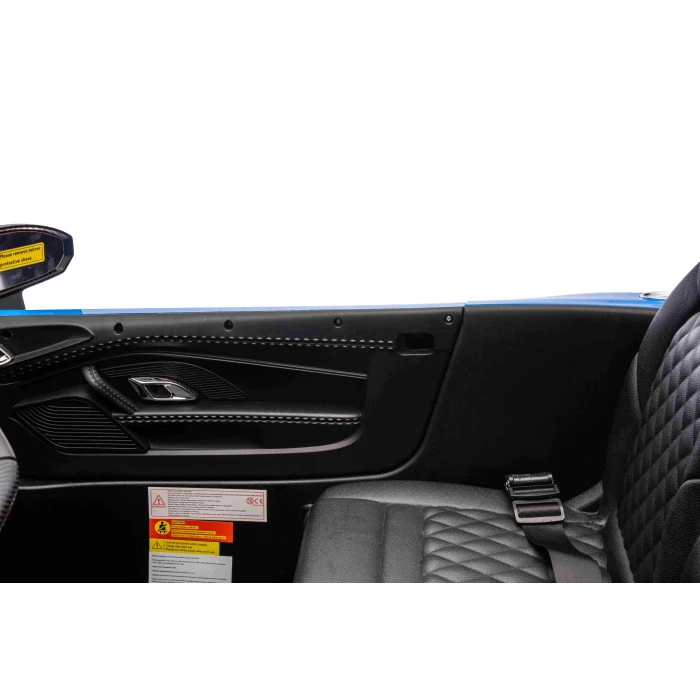 Детская аккумуляторная машинка Audi Spyder R8 LIFT Синяя