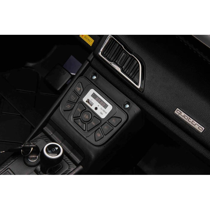 Детская аккумуляторная машинка Audi Spyder R8 LIFT Синяя