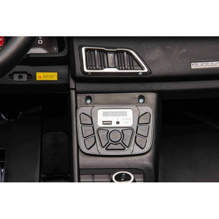 Детская аккумуляторная машинка Audi Spyder R8 LIFT Синяя