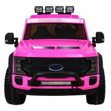 Детская аккумуляторная машинка Ford Super Duty Розовая