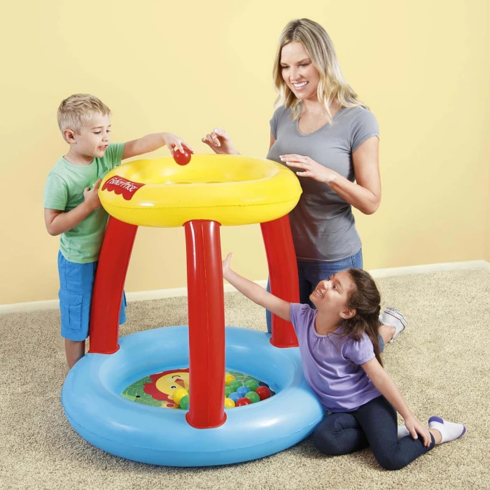 Манеж Fisher Price + мячи Bestway 93541