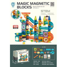 Набір магнітних конструкторів 128 елементів