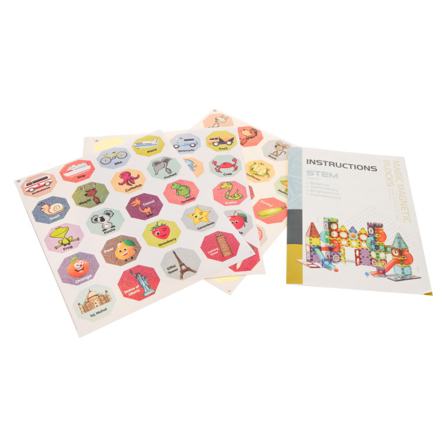 Набір магнітних конструкторів 292 ел.