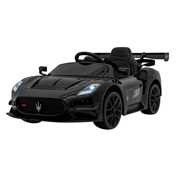 Дитяча акумуляторна машинка Maserati MC20 GT2 Чорна