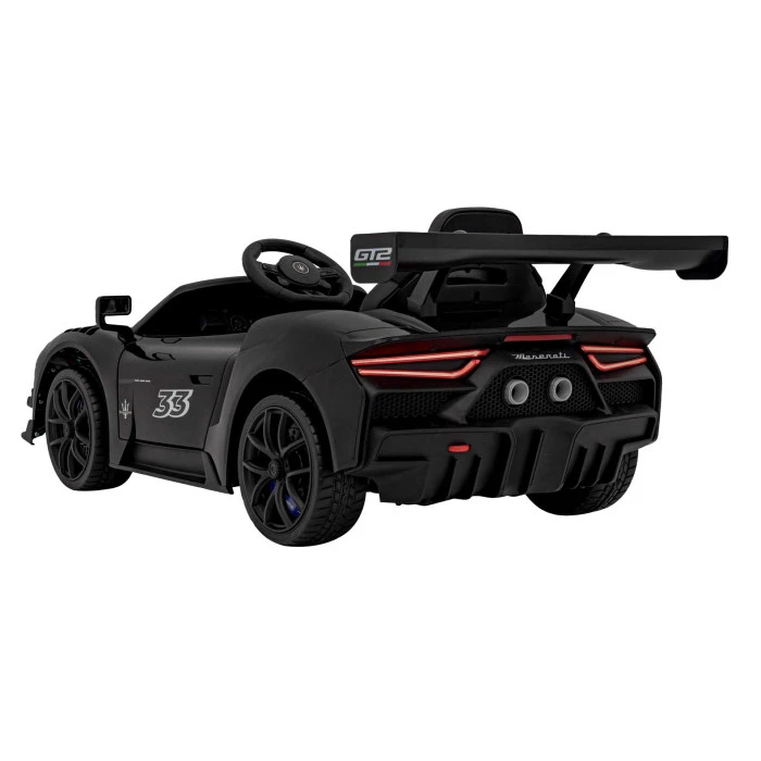 Дитяча акумуляторна машинка Maserati MC20 GT2 Чорна