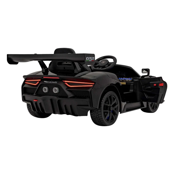 Дитяча акумуляторна машинка Maserati MC20 GT2 Чорна