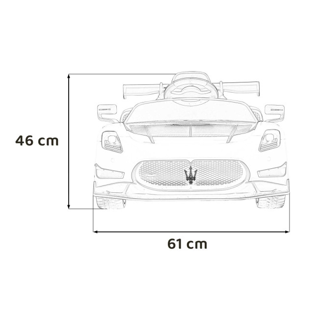 Детская аккумуляторная машинка Maserati MC20 GT2 Черная