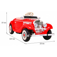 Детский аккумулятрный автомобиль Mercedes Benz Retro 540A Красный