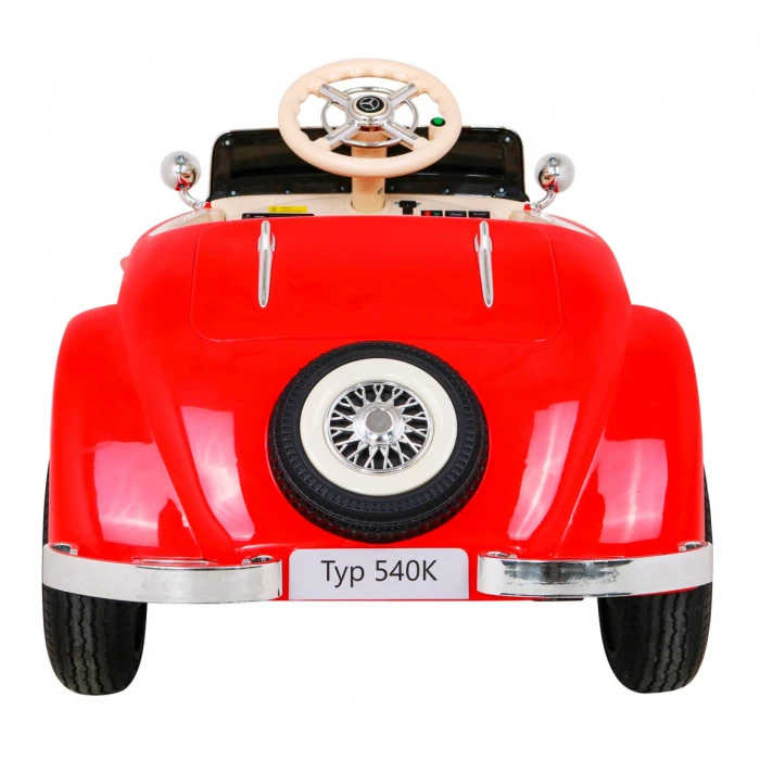 Детский аккумулятрный автомобиль Mercedes Benz Retro 540A Красный