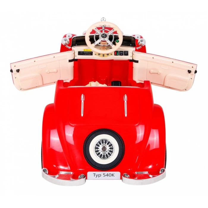 Детский аккумулятрный автомобиль Mercedes Benz Retro 540A Красный