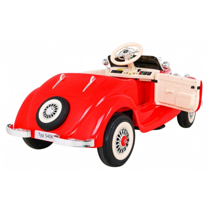 Детский аккумулятрный автомобиль Mercedes Benz Retro 540A Красный