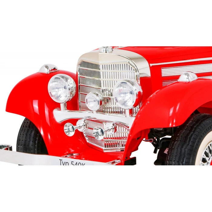 Детский аккумулятрный автомобиль Mercedes Benz Retro 540A Красный